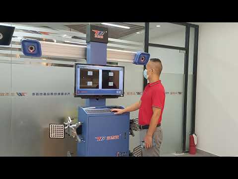Auto-Radausrichtungsmaschine der Großverkäufe 3D der Fabrik mit freier Aktualisierung T288 für Garagengeschäft